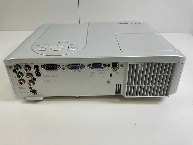 3m (x55i) 3.200 lumen xga projector (1439 lamp hours) - afbeelding 5 van  6