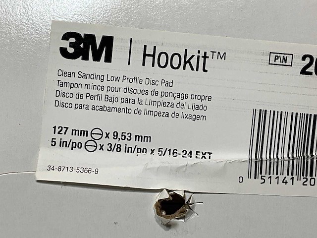 3m xtract low profile steunschijf (8x) - afbeelding 4 van  4