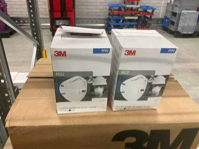 3m/hopen batch gezichtsmaskers - afbeelding 2 van  7