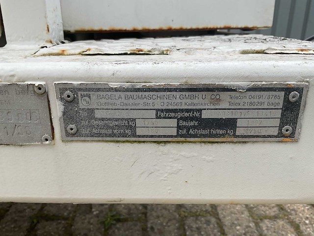 3t lier aanhangwagen - afbeelding 19 van  19