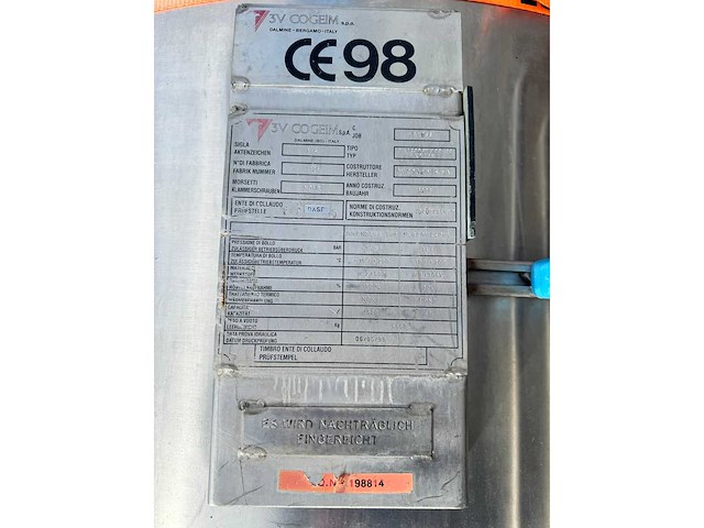 3v cogeim - fpp 100 xd / fm - nutsche filter dryer - afbeelding 15 van  20