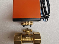 3x 2-wegklep 230v/ac tp60225a, ø 1" - afbeelding 1 van  2