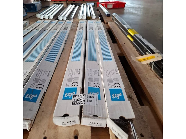 3x 2.5 kilo laselektrode elga, alutig mg 5 - afbeelding 1 van  4