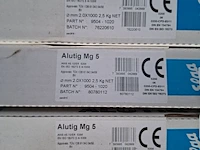 3x 2.5 kilo laselektrode elga, alutig mg 5 - afbeelding 3 van  4