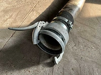 3x 6” mest-/waterslang – 2x rubber + 1x spiraalslang – snelkoppelingen – ca. 13 m - afbeelding 7 van  13
