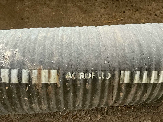 3x 6” mest-/waterslang – 2x rubber + 1x spiraalslang – snelkoppelingen – ca. 13 m - afbeelding 3 van  13
