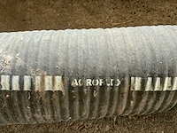 3x 6” mest-/waterslang – 2x rubber + 1x spiraalslang – snelkoppelingen – ca. 13 m - afbeelding 3 van  13