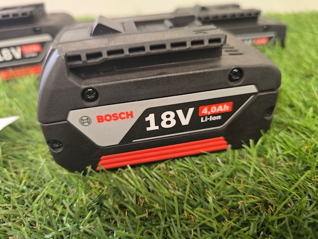 3x accu 18v bosch professional, 18v - afbeelding 2 van  6