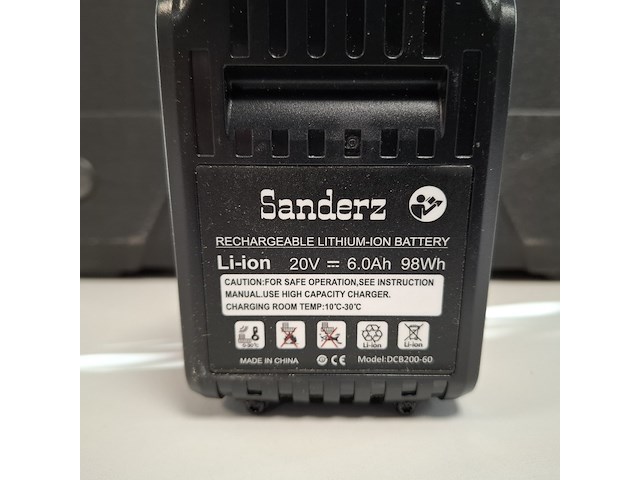 3x accu 20v - 6.0ah dcb200-60 - afbeelding 6 van  6