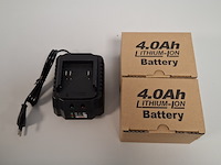 3x accu bladblazer, blauw - afbeelding 11 van  11