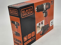 3x accu boormachine, black&decker, bcd001c1, 2021 - afbeelding 1 van  5