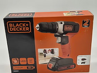 3x accu boormachine, black&decker, bcd001c1, 2021 - afbeelding 2 van  5