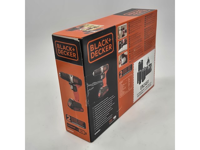 3x accu boormachine, black&decker, bcd001c1, 2021 - afbeelding 3 van  5