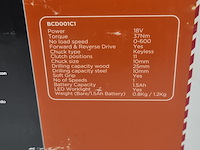 3x accu boormachine, black&decker, bcd001c1, 2021 - afbeelding 4 van  5