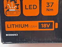 3x accu boormachine, black&decker, bcd001c1, 2021 - afbeelding 3 van  6