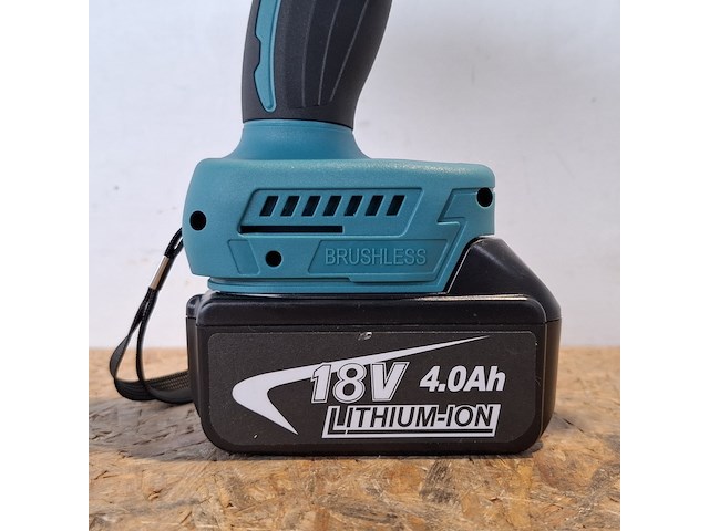 3x accu boormachine, brushless, blauw - afbeelding 10 van  11