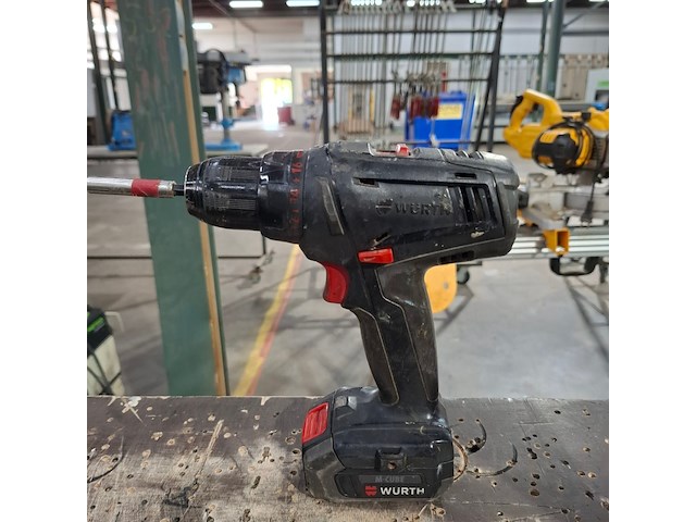 3x accu boormachine met multitool wurth / bosch - afbeelding 7 van  14