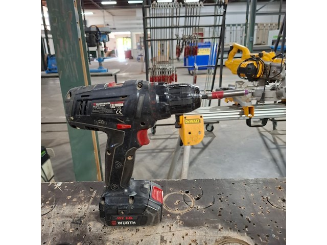 3x accu boormachine met multitool wurth / bosch - afbeelding 8 van  14