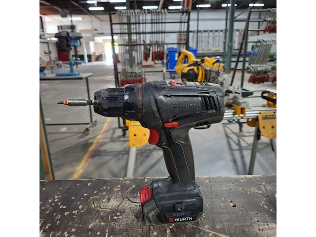 3x accu boormachine met multitool wurth / bosch - afbeelding 12 van  14