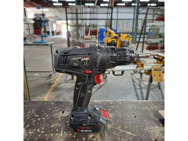3x accu boormachine met multitool wurth / bosch - afbeelding 13 van  14