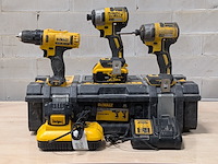 3x accu gereedschap, dewalt - afbeelding 1 van  19