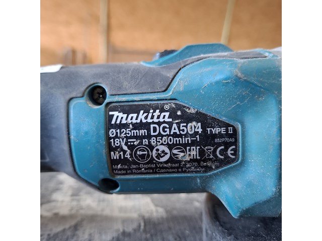 3x accu gereedschap makita, djv180, dga504, dtd154 - afbeelding 8 van  10