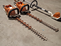 3x accu heggenschaar, stihl, hsa86 en hla65 - afbeelding 10 van  17