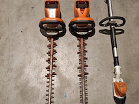 3x accu heggenschaar, stihl, hsa86 en hla65 - afbeelding 11 van  17