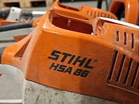 3x accu heggenschaar, stihl, hsa86 en hla65 - afbeelding 16 van  17