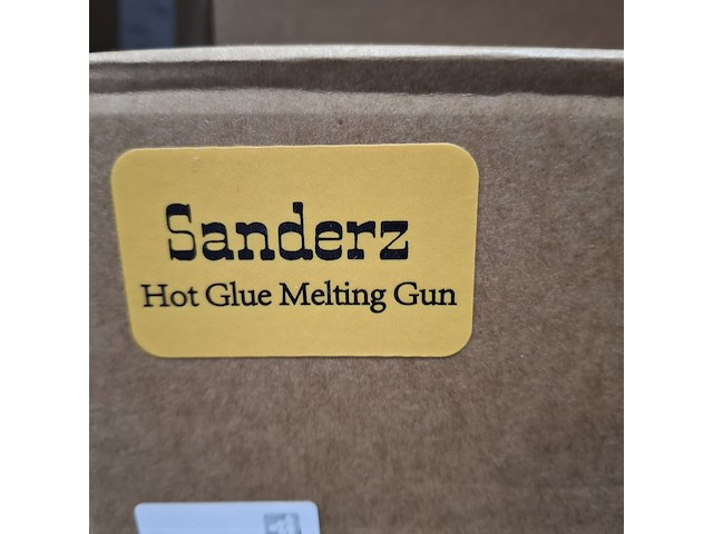 3x accu hetelijmpistool, geel - afbeelding 9 van  9