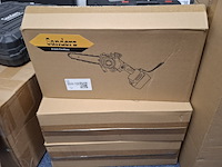 3x accu kettingzaag 6 inch, geel - afbeelding 9 van  10