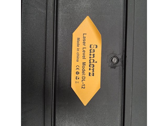 3x accu kruislijnlaser, dl-12, geel - afbeelding 8 van  9