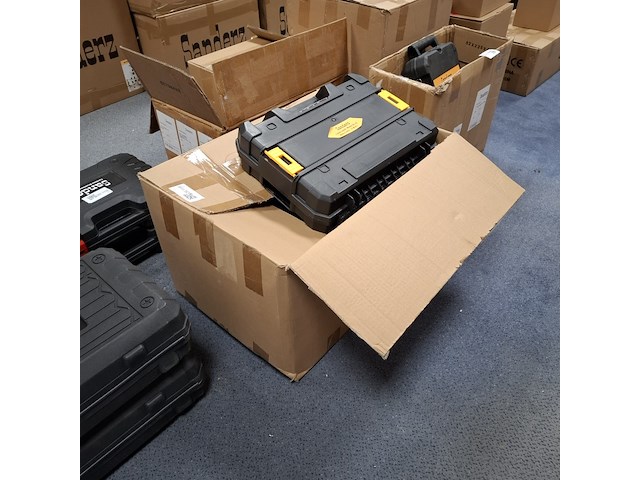 3x accu kruislijnlaser, dl-12, geel - afbeelding 9 van  9