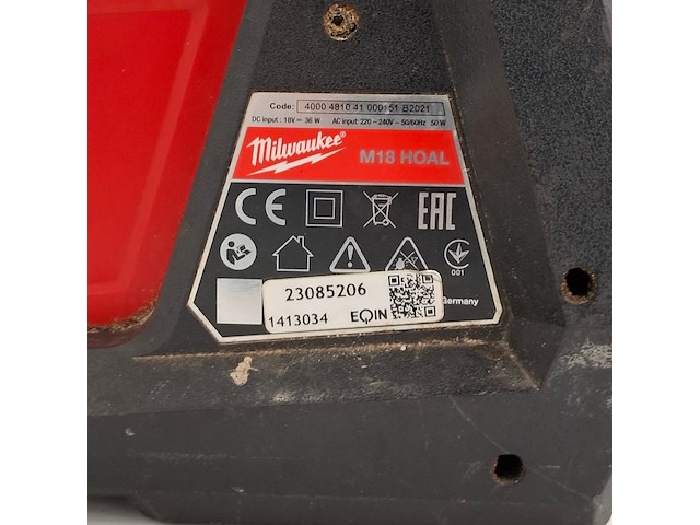 3x accu led werklamp milwaukee, m18 hoal - afbeelding 21 van  25