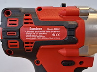 3x accu metaalschaar, rood - afbeelding 11 van  11