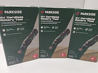 3x accu multitool, parkside, groen - afbeelding 2 van  3