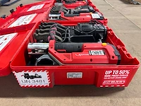 3x accu-persmachine met persbekken en opladers in koffer rothenberger - afbeelding 8 van  8