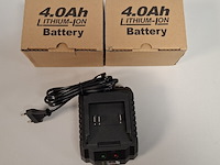 3x accu schaafmachine, blauw - afbeelding 10 van  11