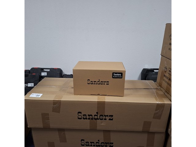 3x accu schuurmachine, brushless, blauw - afbeelding 10 van  10