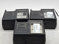 3x acculader, panasonic, ey0l82 - afbeelding 1 van  6
