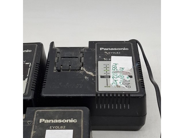 3x acculader, panasonic, ey0l82 - afbeelding 3 van  6