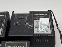 3x acculader, panasonic, ey0l82 - afbeelding 3 van  6