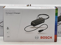 3x acculader t.b.v fietsaccu, bosch, compact charger 100-240v - afbeelding 2 van  5