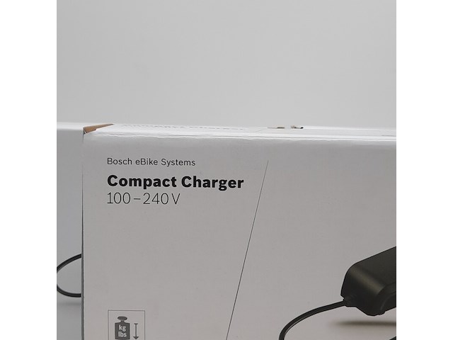3x acculader t.b.v fietsaccu, bosch, compact charger 100-240v - afbeelding 3 van  5