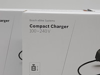3x acculader t.b.v fietsaccu, bosch, compact charger 100-240v - afbeelding 3 van  5