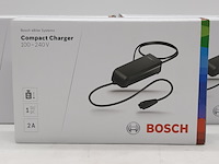 3x acculader t.b.v fietsaccu, bosch, compact charger 100-240v - afbeelding 2 van  5