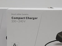 3x acculader t.b.v fietsaccu, bosch, compact charger 100-240v - afbeelding 3 van  5