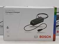 3x acculader t.b.v fietsaccu, bosch, compact charger 100-240v - afbeelding 2 van  5
