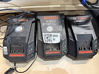 3x acculaders, bosch, al 1860 - afbeelding 1 van  1