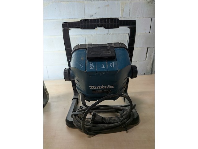 3x accu/netstroom bouwlamp, makita, dml805 - afbeelding 3 van  14